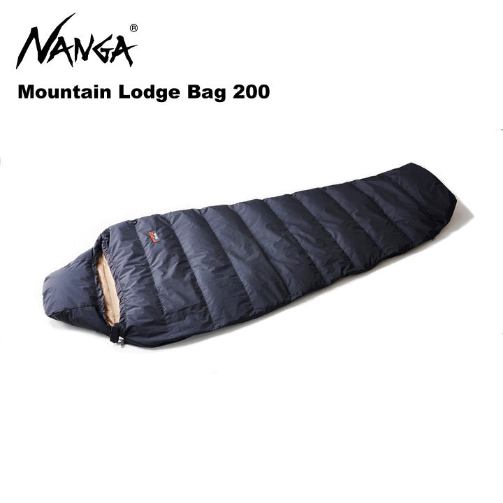 NANGA] MOUNTAIN LODGE BAG 200 極輕量夏秋季山間露營睡袋(下單前請先 