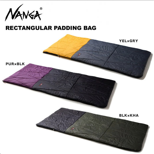 [NANGA] RECTANGULAR PADDING BAG 露營信封型睡袋(下單前請先聊聊詢問庫存)