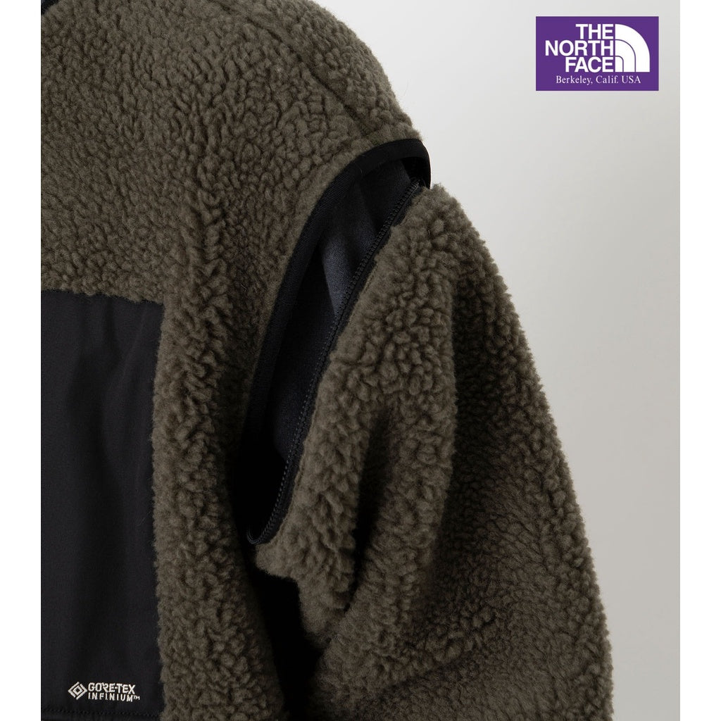 [日本線紫標 TNF] Wool Boa Fleece Field Cardigan羊毛抓絨開衫外套(下單前請先聊聊)
