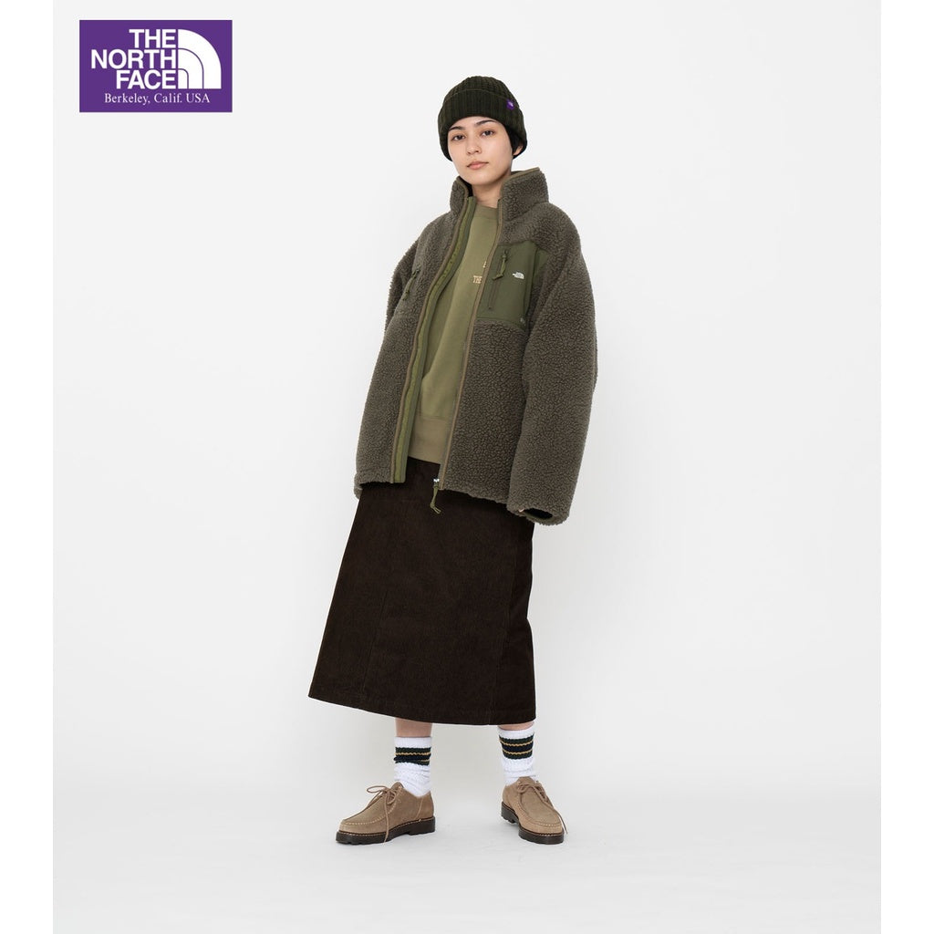 日本線紫標The North Face] Wool Boa Fleece Field Jacket(下單請先聊