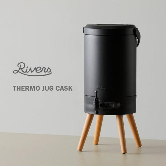 [日本RIVERS] Thermo Jug Cask 露營不銹鋼雙真空冷熱飲水桶(下單前請先聊聊詢問庫存)