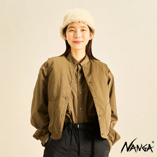 [NANGA] 直営店限定 TAKIBI RIPSTOP INNER DOWN VEST 女版難燃羽絨背心(下單前先聊聊