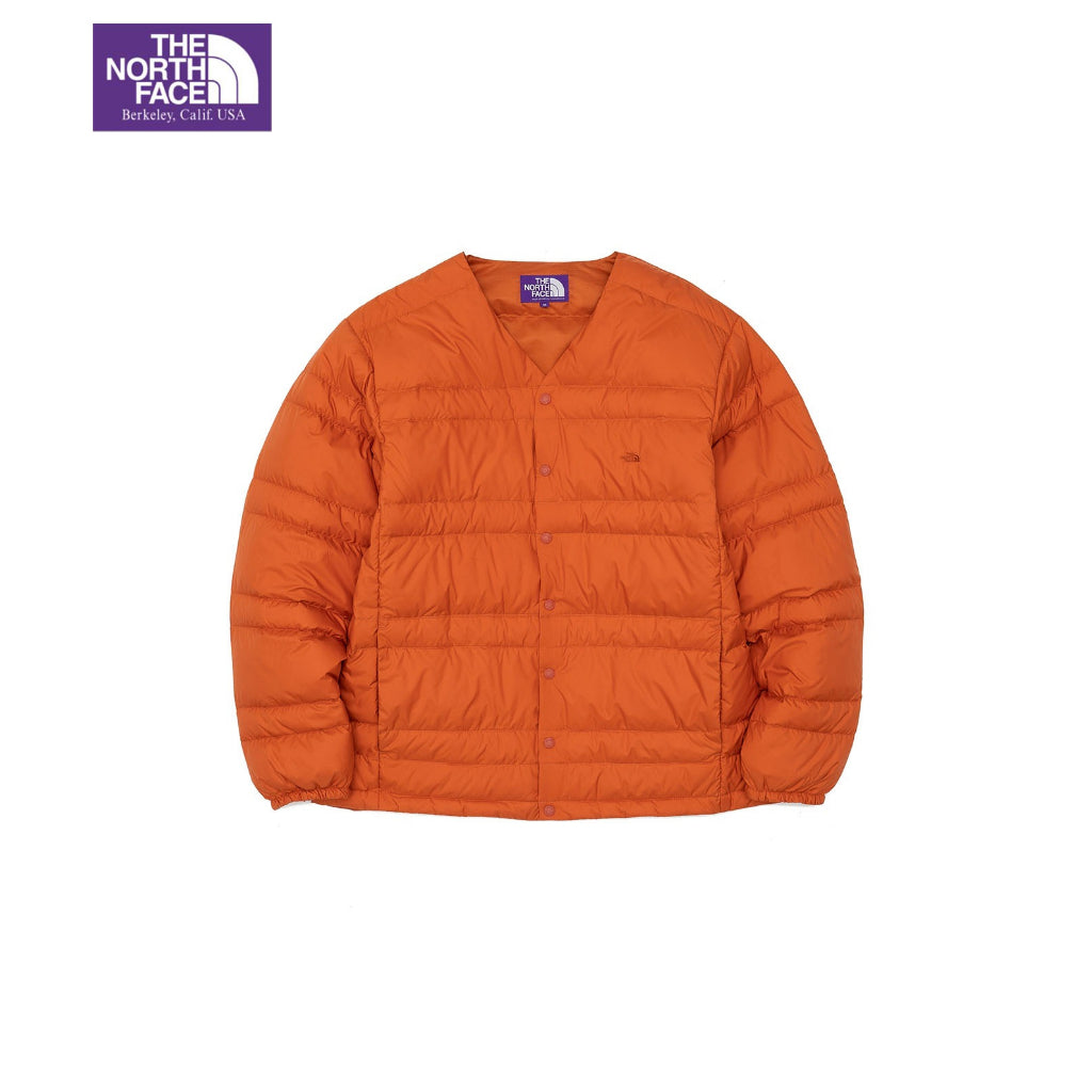 日本線紫標The North Face] Down Cardigan 羽絨開衫外套(下單前請先聊