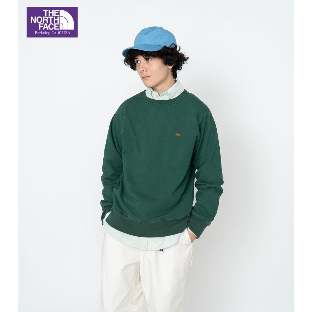 日本線紫標The North Face]10oz Mountain Crew Neck Sweat(下單前請先