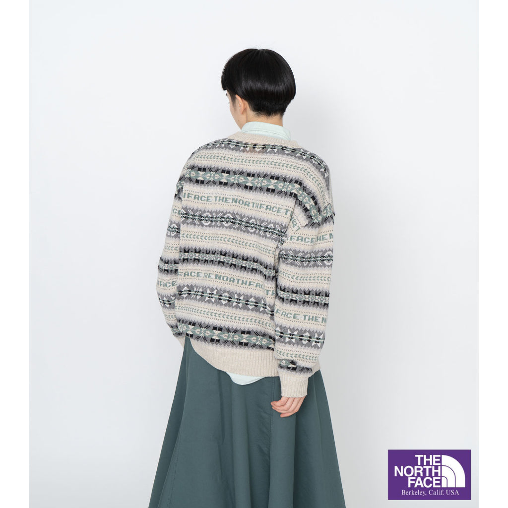 [日本線紫標 The North Face] GORE-TEX INFINIUM™ Fair Isle Sweater