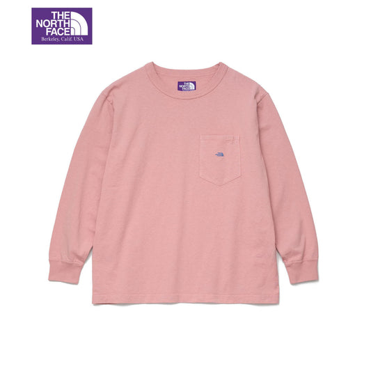 [日本線紫標 The North Face] 7oz L/S Pocket Tee (下單前請先聊聊詢問庫存)