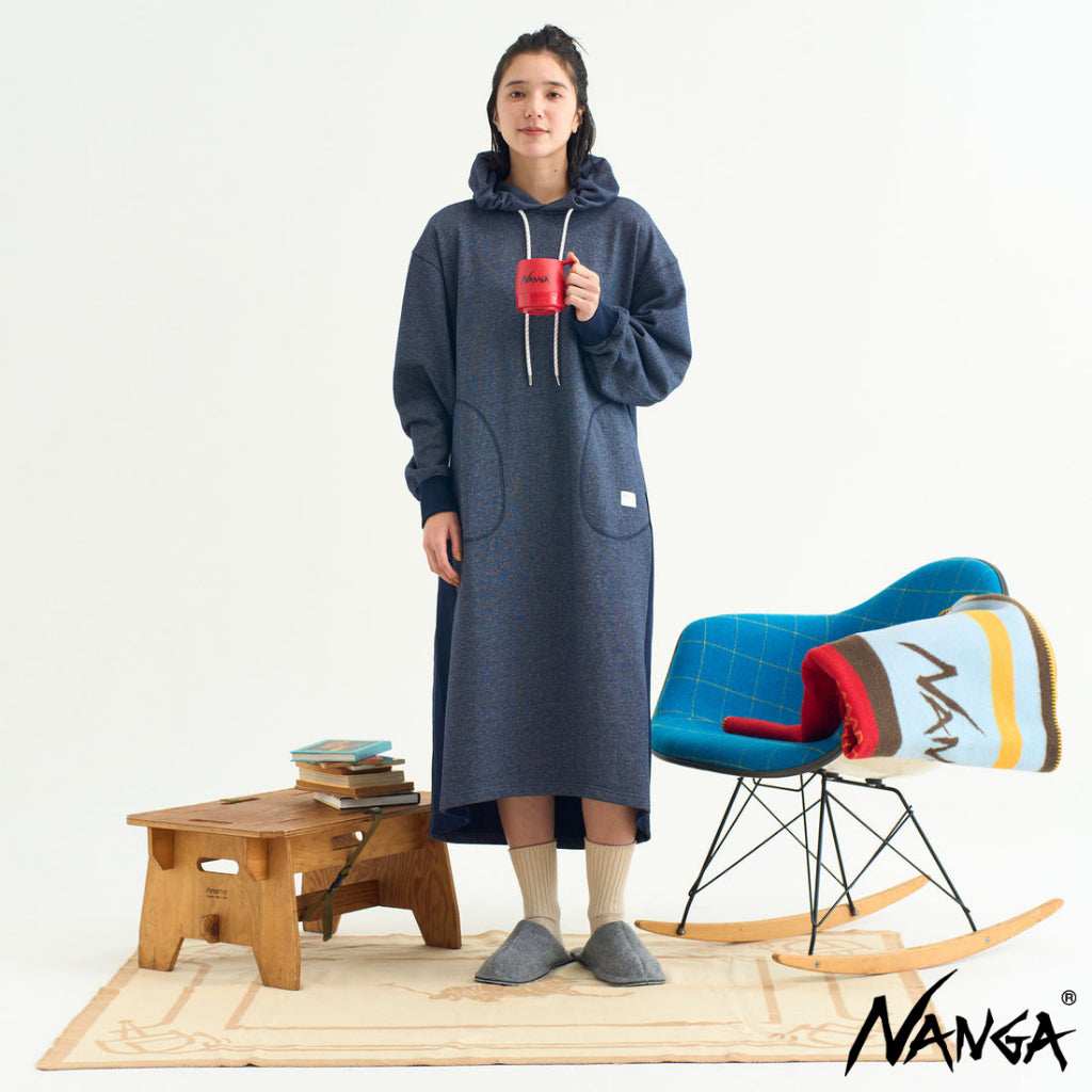 NANGA] ECO HYBRID SWEAT HOODIE ONE PIECE 連身帽T (下單前先聊聊