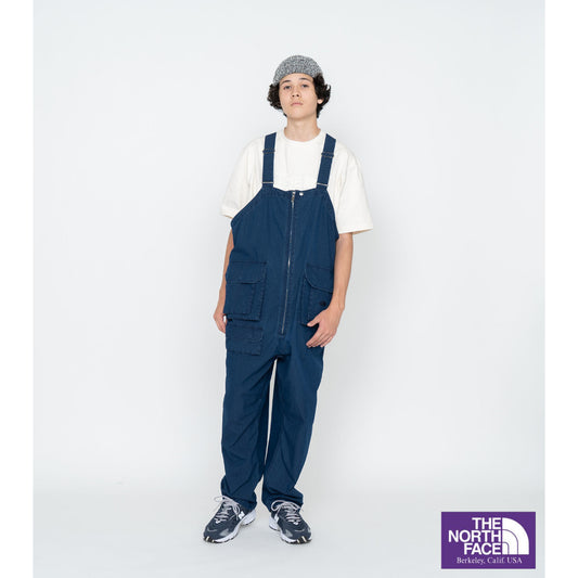 [日本線紫標 The North Face] Indigo Field Overalls 吊帶褲