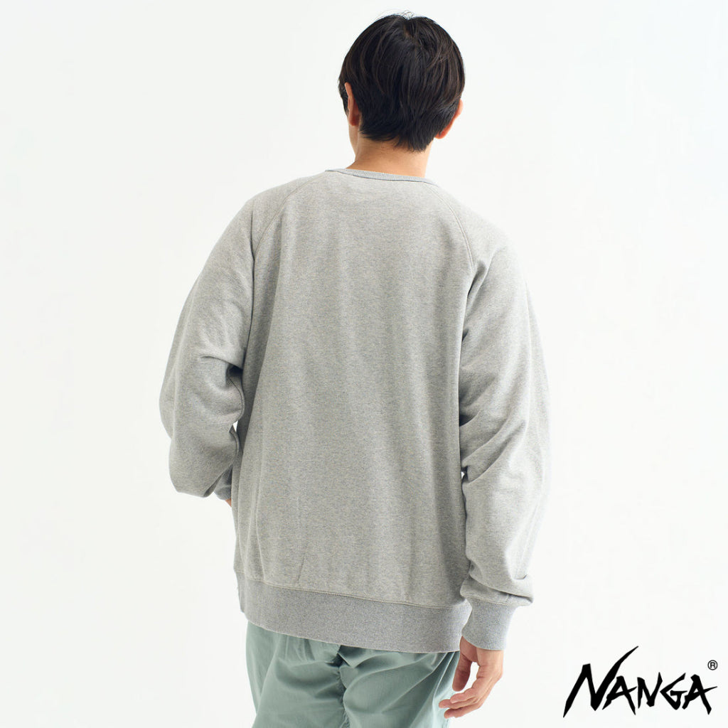 NANGA] ECO HYBRID BOX LOGO SWEATSHIRT(下單前請先聊聊詢問庫存