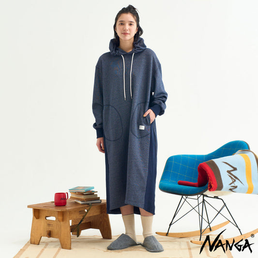 [NANGA] ECO HYBRID SWEAT HOODIE ONE PIECE 連身帽T (下單前先聊聊)