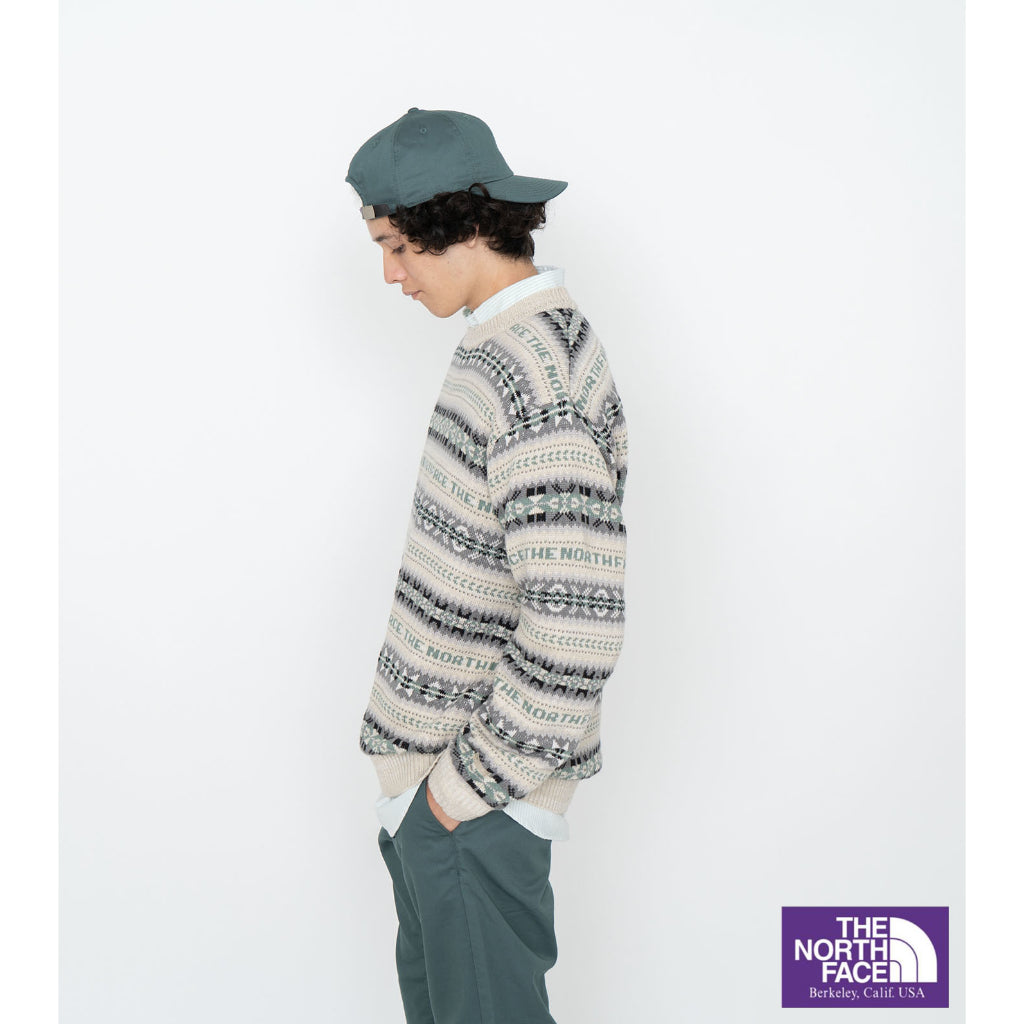 [日本線紫標 The North Face] GORE-TEX INFINIUM™ Fair Isle Sweater