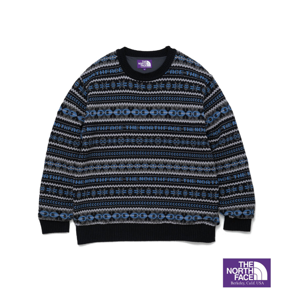 [日本線紫標 The North Face] GORE-TEX INFINIUM™ Fair Isle Sweater