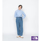 [日本線紫標 The North Face] Denim Wide Tapered Pants牛仔寬工裝褲(下單前請先