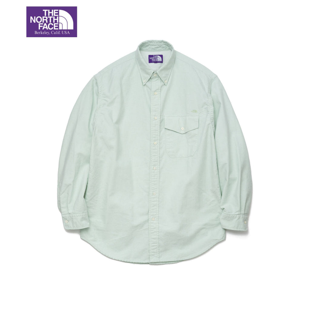 [日本線紫標 The North Face] Cotton Polyester OX B.D. Shirt