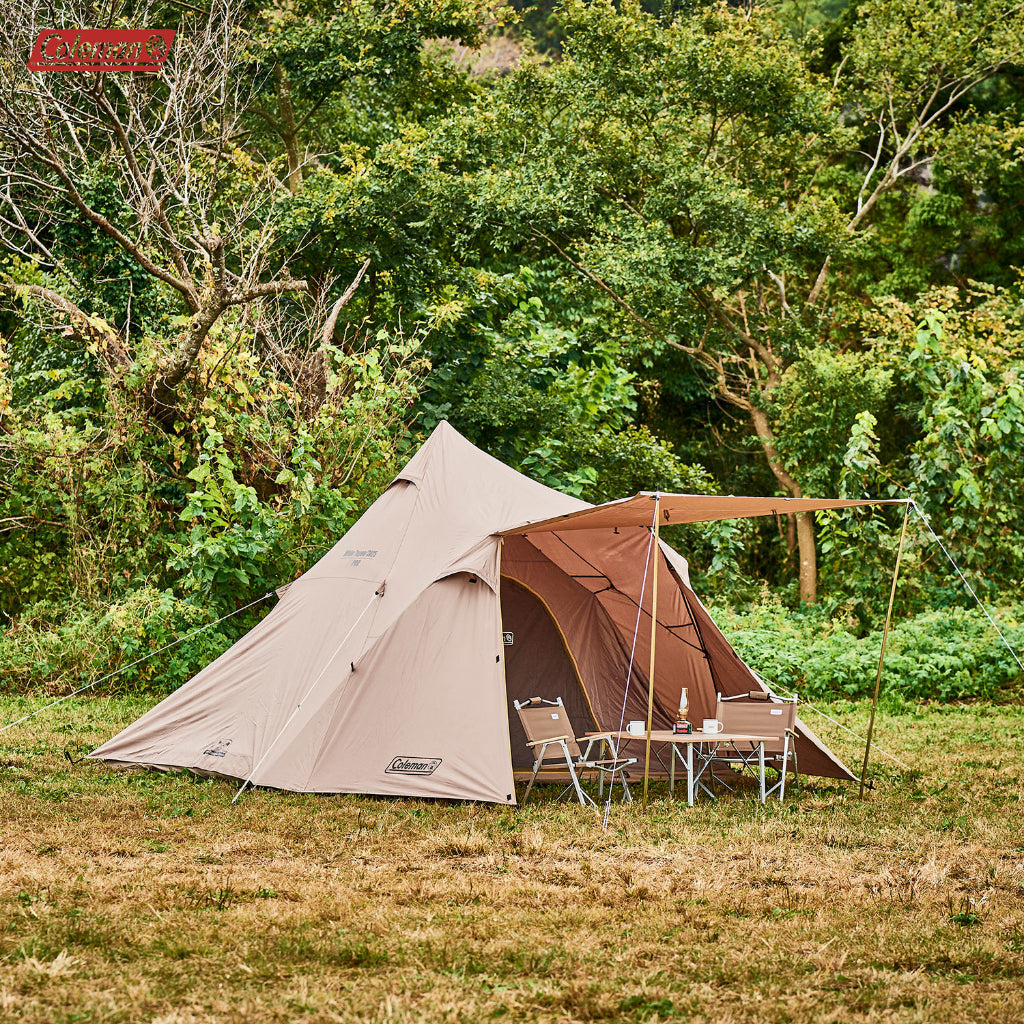 [Coleman] WIDE TEPEE / 3025 (GREIGE)寬版印地安帳3025