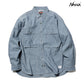 [NANGA] TAKIBI CHAMBRAY FIELD SHIRT  (下單前請先聊聊詢問庫存)