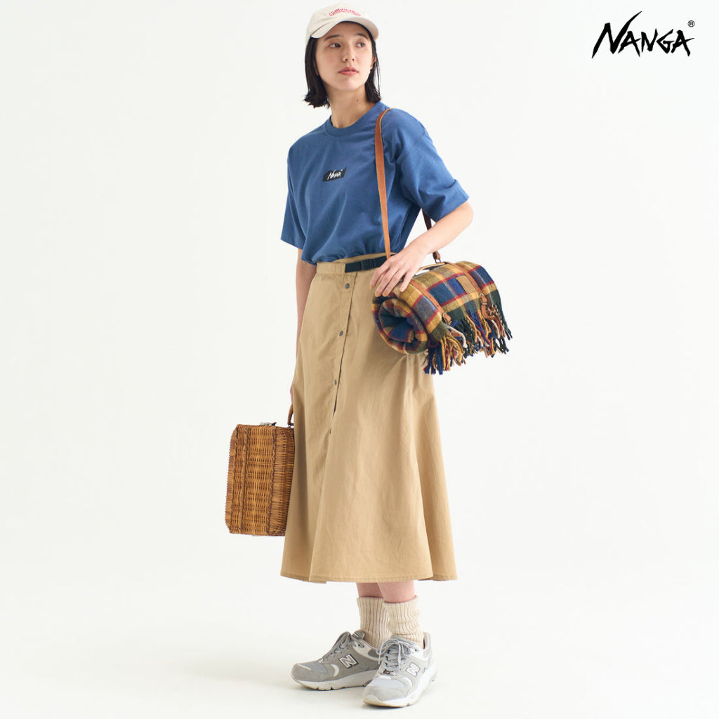 [NANGA] TAKIBI RIPSTOP WRAP SKIRT W (下單前請先聊聊詢問庫存)