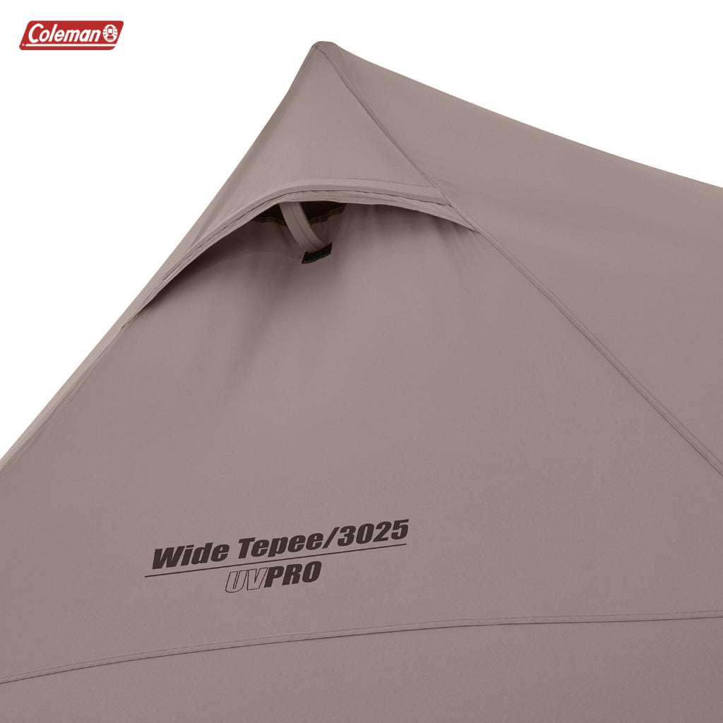 [Coleman] WIDE TEPEE / 3025 (GREIGE)寬版印地安帳3025