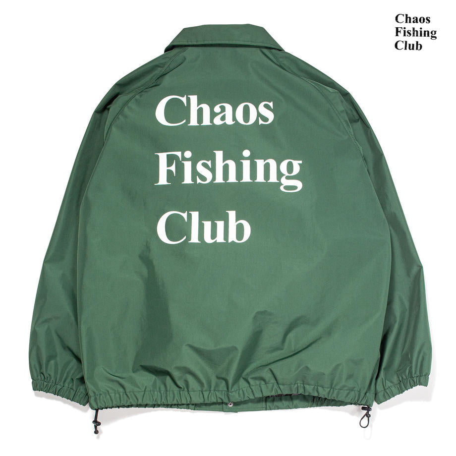 Chaos Fishing Club] LOGO 3 LAYER COACH JACKET 防風三層教練夾克– Bonfire Selection  露營用具嚴選