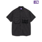 [日本線紫標 The North Face]Polyester Linen Field H/S Shirt(下單前請先聊